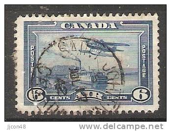 Canada  1937  King George VI  (o) Airmail - Poste Aérienne