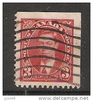Canada  1937  King George VI  (o) - Single Stamps