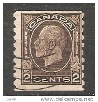 Canada  1932  King George V  (o) - Coil Stamps