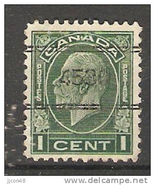 Canada  1932  King George V  (o) - Preobliterati