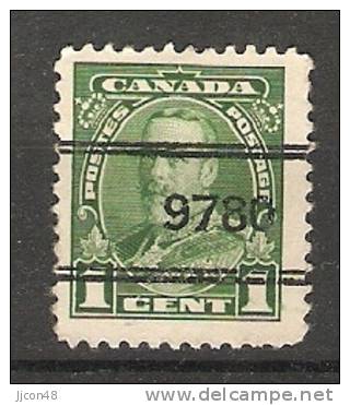 Canada  1932  King George V  (o) - Voorafgestempeld