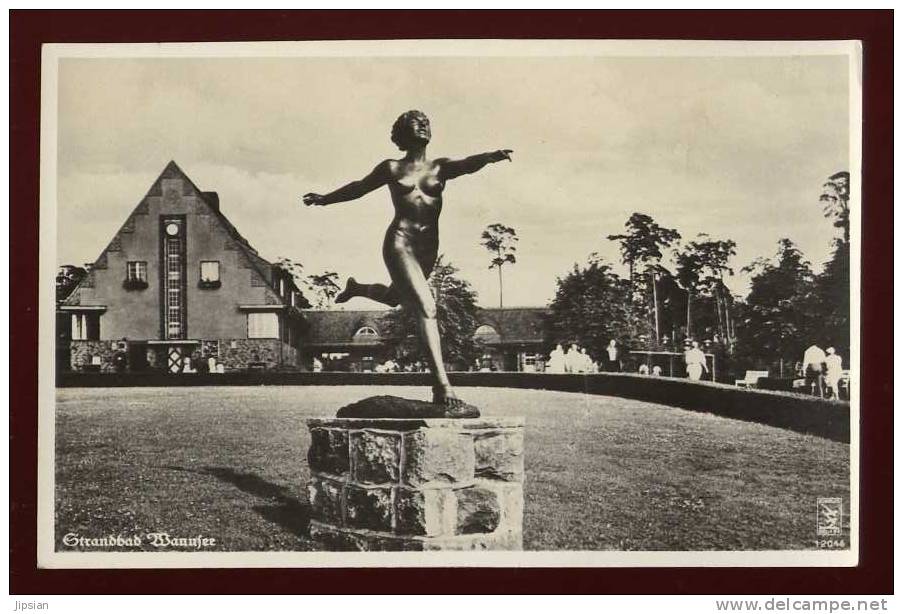 Cpa  Allemagne Berlin  Strandbad Wannsee   PONT23 - Wannsee