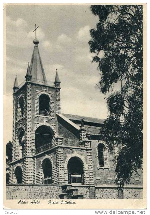 Addis Abeba - Chiesa Cattolica - Etiopía