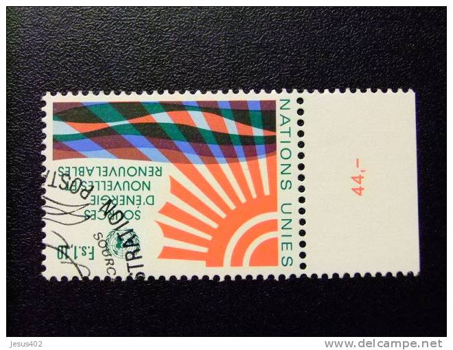 NACIONES UNIDAS GINEBRA 1981 Energias Renobables Yvert Nº 100 º FU - Used Stamps