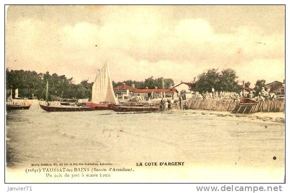 Taussat-les-Bains. Un Coin Du Port à Marée Haute - Autres & Non Classés