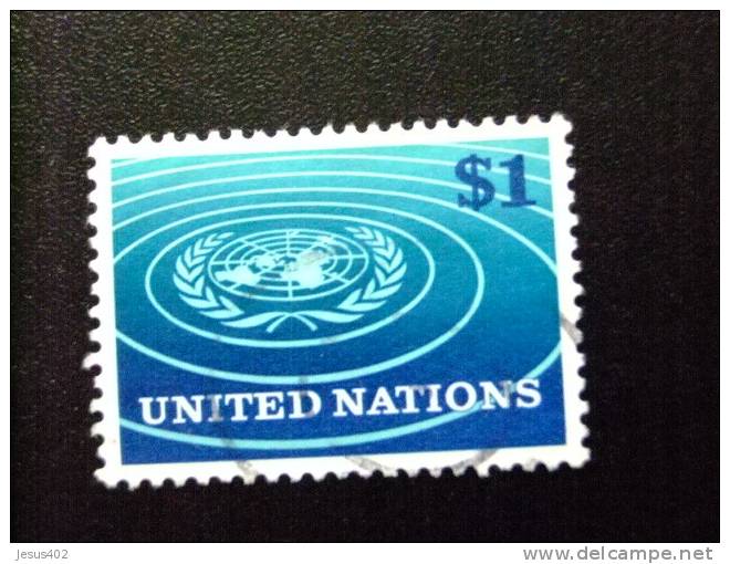 NACIONES UNIDAS 1966 Emblema De La ONU NEW YORK Yvert N º 144 º FU - Usati