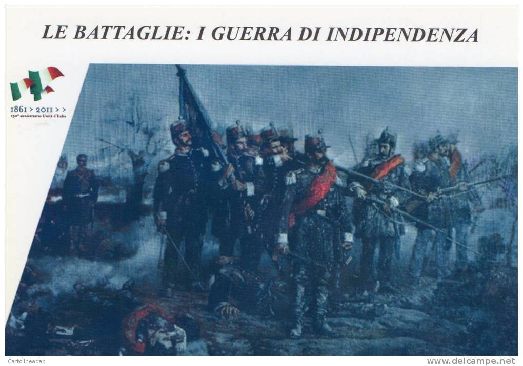 [DC1406] CARTOLINEA - LE BATTAGLIE: I GUERRA DI INDIPENDENZA - EPISODIO DELLA SCONFITTA DI NOVARA - 23 MARZO 1849 - (6) - History