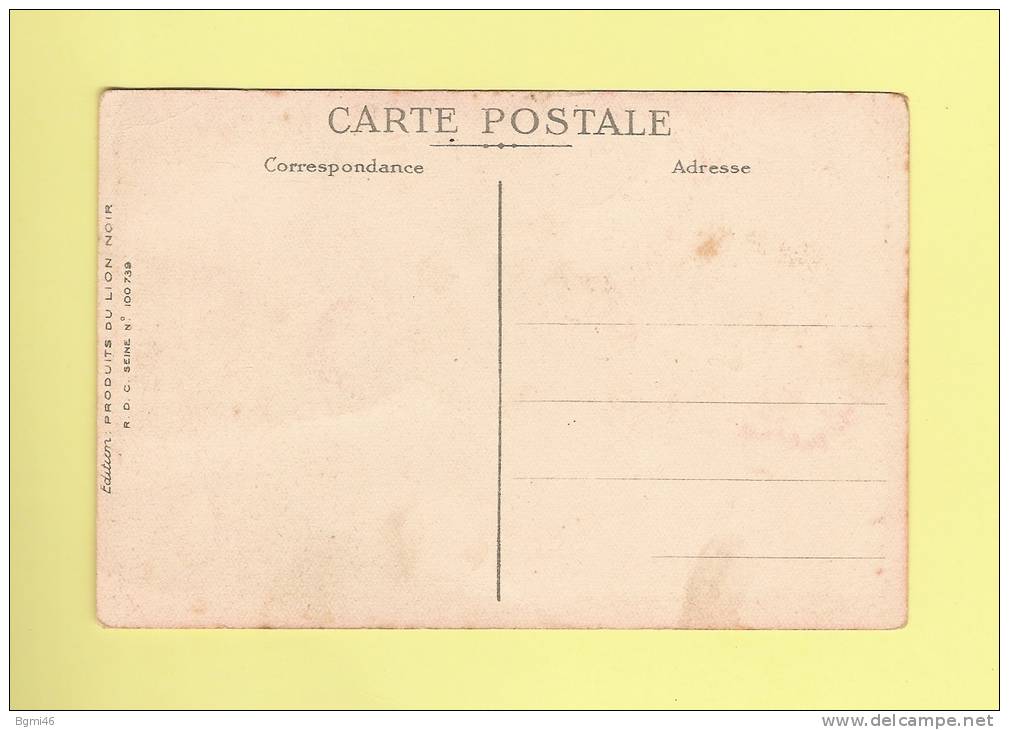 *  CPA..signé Béatrice MALLET : Frottinet N'entretient Ses Couteaux Qu'avec LION D' ACIER   - Voir Les 2 Scans - Mallet, B.