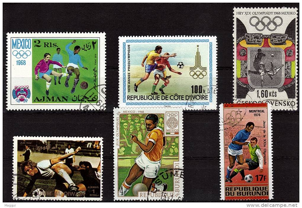 Lot  N° 79 Oblitere   Football Soccer Fussball - Used Stamps
