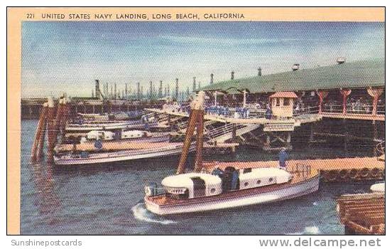 California Long Beach United States Navy Landing - Long Beach