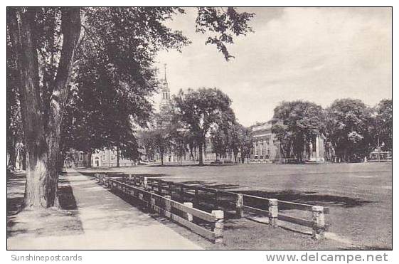 New Hampshire Hanover Senior Fence And Campus From College Hall Dartmouth College Albertype - Concord