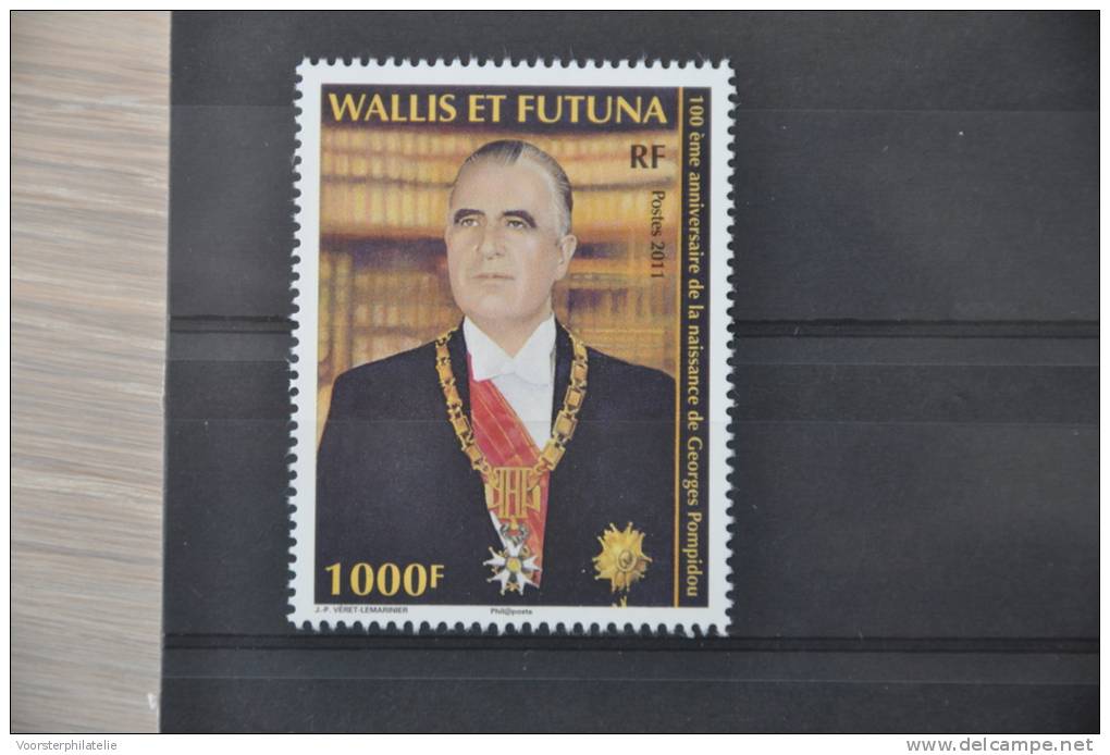 C 143 ++ WALLIS ET FORTUNA 2011 GEORGES POMPIDOU  MNH ** - Andere & Zonder Classificatie