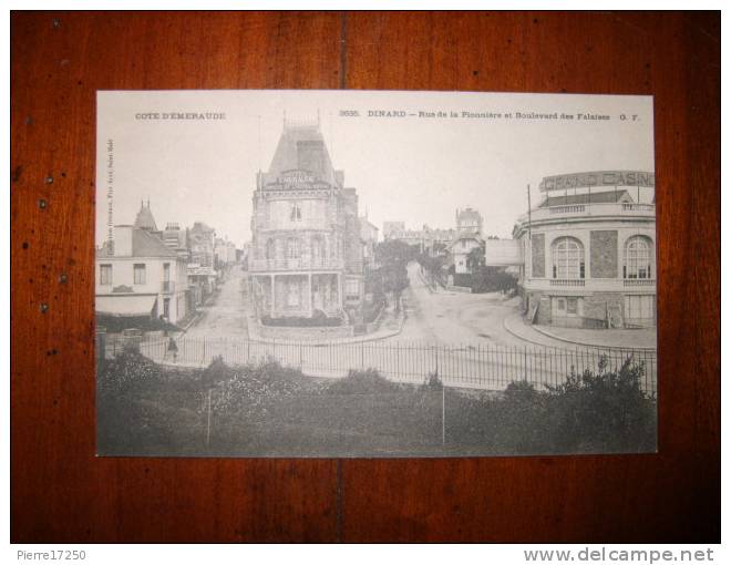 Dinard Rue De La Garde Et Bd Des Falaises - Dinard