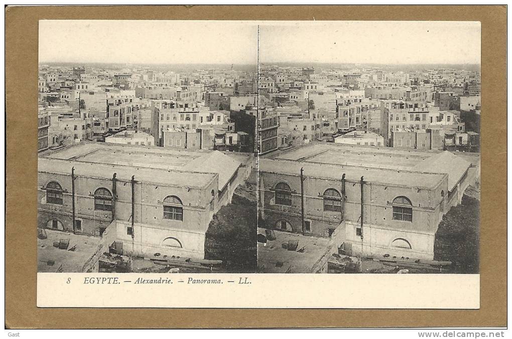 No 8  ALEXANDRIE    PANORAMA      VUE  GENERALE - Alexandria