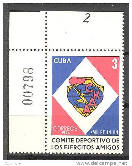 Cuba: Yvert N°1767** - Neufs