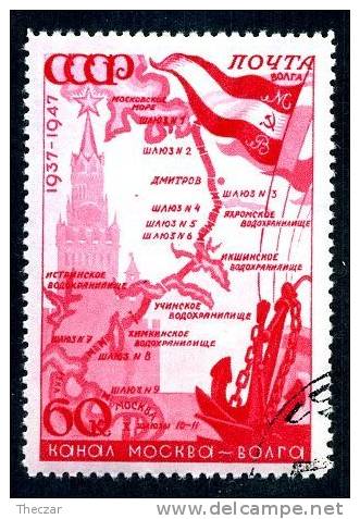 13161 ~   RUSSIA   1947  Mi.#1135   (o) - Oblitérés