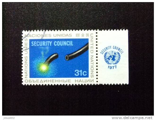 NACIONES UNIDAS 1977 Consejo De Seguridad ONU  NEW YORK Yvert  N º 278 º FU - Oblitérés