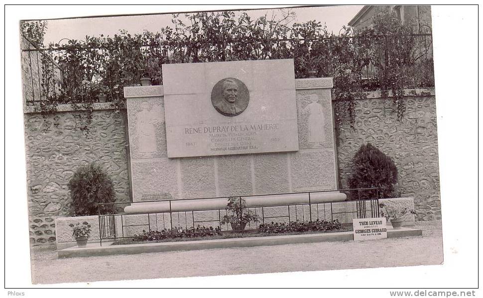 PERVENCHERES/61/Monument René Dupray De La Maherie/Réf:3521 - Pervencheres