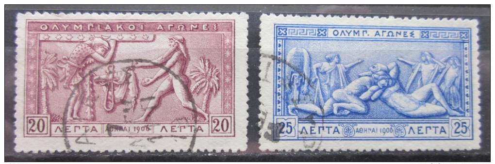 A6381 - Greece - 1906 - SC. 189-190 - Gebraucht