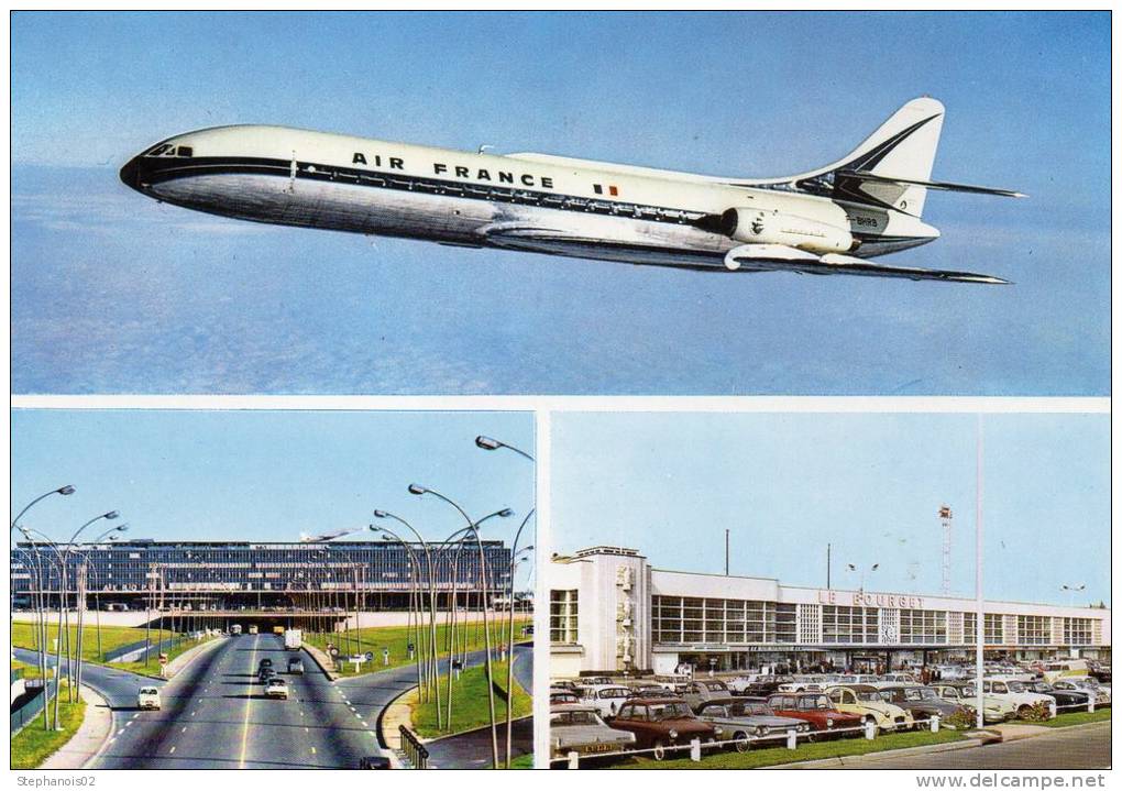 Avions.Aeogares Du Bourget Et De Orly - 1946-....: Moderne