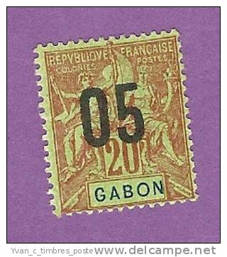 COLONIES FRANCAISES GABON TIMBRE N° 69 OBLITERE - Altri & Non Classificati