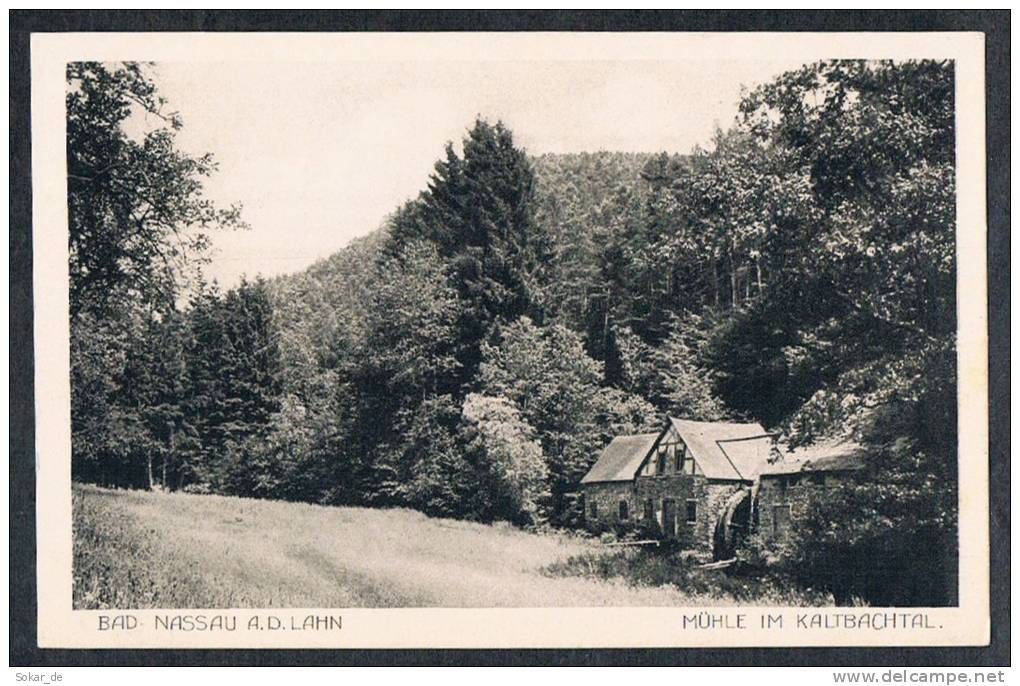 AK Nassau/Lahn, Rheinland-Pfalz, Mühle Im Kaltbachtal, Mill, Moulin - Nassau