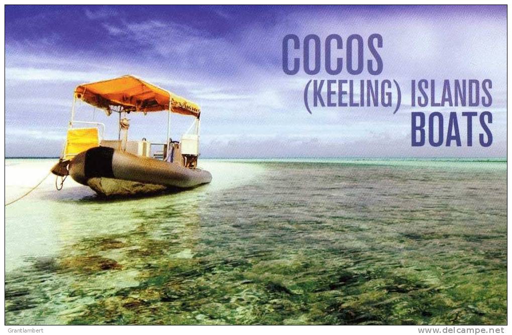 Cocos Islands 2011 Boats Presentation Pack - See 2nd Scan - Kokosinseln (Keeling Islands)