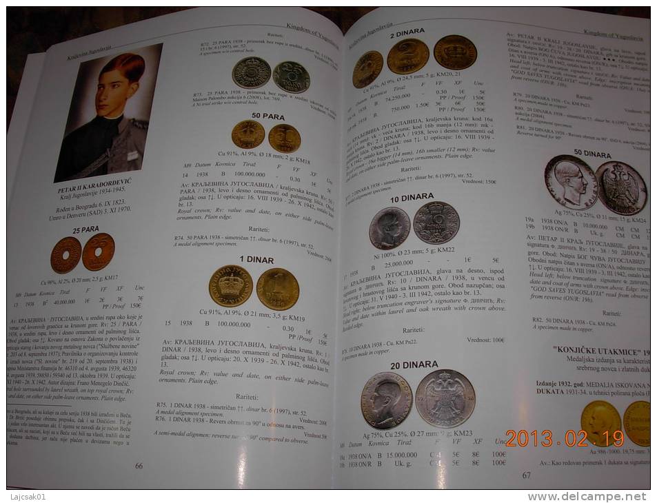 Ranko Mandic : COIN CATALOG OF THE COUNTRIES OF FORMER YUGOSLAVIA 2013. - Livres & Logiciels