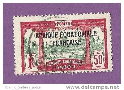 COLONIES FRANCAISES GABON TIMBRE N° 103 OBLITERE - Sonstige & Ohne Zuordnung
