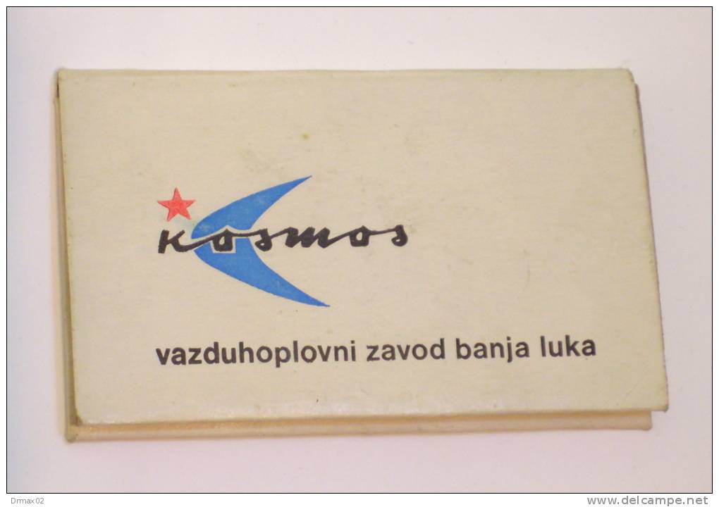 Original Lot Of 3 Pins - KOSMOS Aeronautical Institute Banja Luka (Bosnia) Yugoslavia - Space Cosmos Cosmonautics - Espace