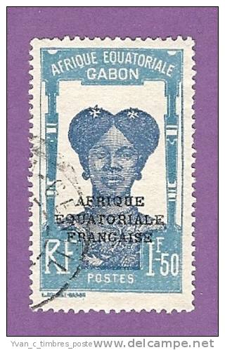 COLONIES FRANCAISES GABON TIMBRE N° 119 OBLITERE - Altri & Non Classificati