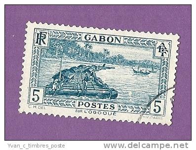 COLONIES FRANCAISES GABON TIMBRE N° 128 OBLITERE - Other & Unclassified