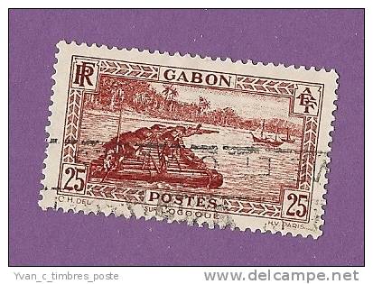 COLONIES FRANCAISES GABON TIMBRE N° 132 OBLITERE - Sonstige & Ohne Zuordnung
