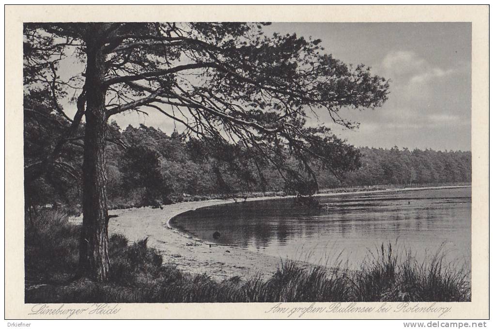 Am Großen Bullensee Bei Rotenburg, Um 1930 - Rotenburg (Wuemme)