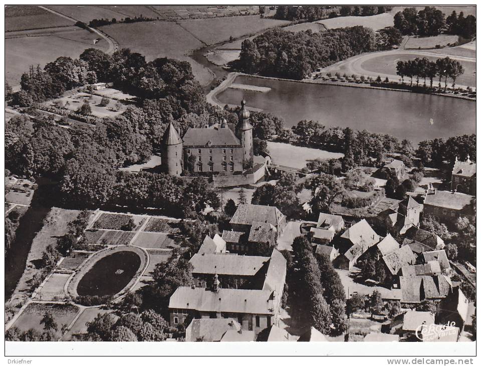 Jugendburg Gemen Bei Borken, Luftbild, 1954 - Borken