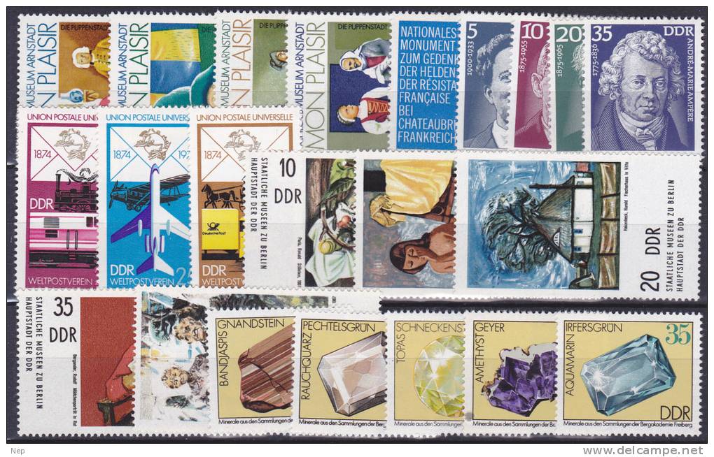 OOST-DUITSLAND (DDR) - SELECTIE 40 - MNH** - Colecciones