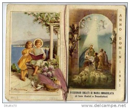 Calendarietto - Anno Domini 1951 - Petit Format : 1941-60