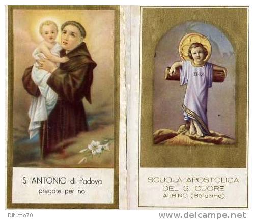 Calendarietto - Scuola Apostolica Del S.cuore - Albino - Bergamo 1941 - Petit Format : 1941-60