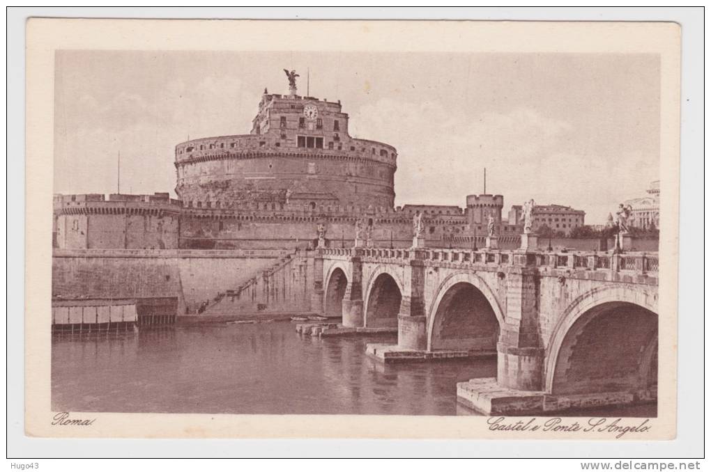 ROMA - CASTEL E PONTE SAN ANGELO - Castel Sant'Angelo