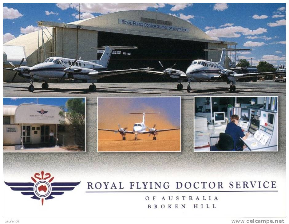 (621) Australia - NSW - Broken Hill Royal Flying Doctor Services Base - Broken Hill
