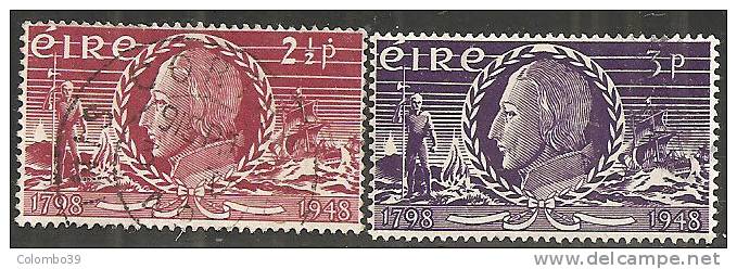 Irlanda 1948 Usato - Mi. 100/101 - Usati