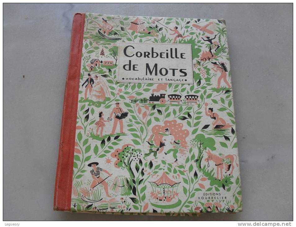 Corbeille De Mots  Vocabulaire Et Langage  Illustratrice Helene Poirier 1949 - 6-12 Ans
