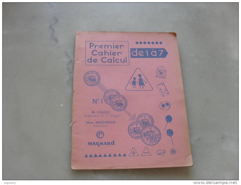 Premier Cahier De Calcul - 6-12 Years Old