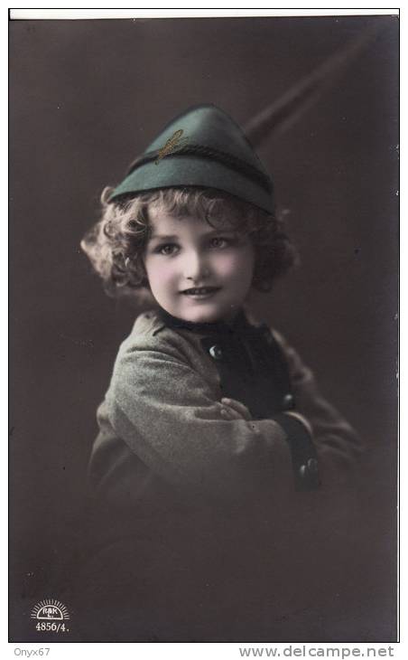 Carte Postale Fantaisie Enfant-Jeune Fille-Young Girl-Child Woman-Kind-VOIR 2 SCANS- - Ritratti