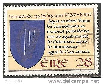 Irlanda 1987 Usato - Mi. 635 - Usados