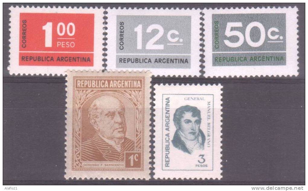 ARGENTINE - LOT 54 TIMBRES (NEUFS** Et OBLITERES) - Très Bon état - 4scans - Collections, Lots & Series