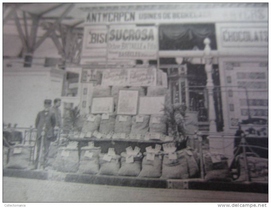 9  postk.:    St.TRUIDEN:  Bld  TIRLEMONT, GARE,  Collège,  Chateau de RYckel,  Exposition (1907) (5)