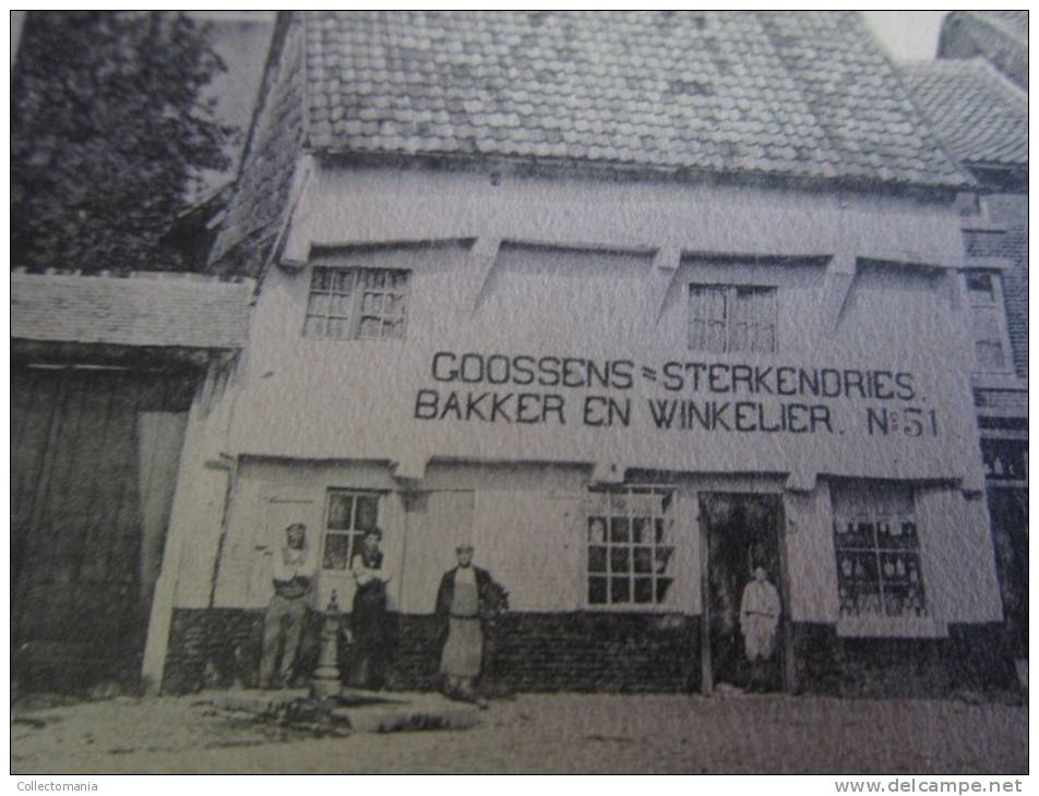 4 postk.:    St.TRUIDEN: coin de la rue de DIEST,    REST.G.TELL,    BEGUINAGE,     rue haut pont