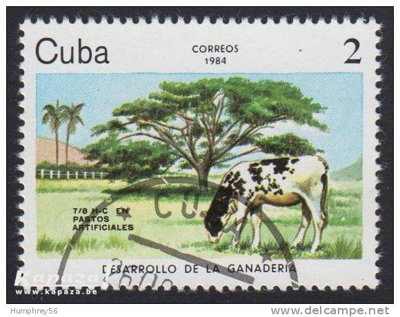 1984 - CUBA - Scott 2729 [Cattle/Livestock Development] - Gebruikt