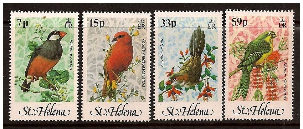 ST HELENA 1983 BIRDS SC # 394-397 MNH - Sainte-Hélène